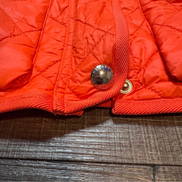 Lauren Ralph Lauren Quilted Vest in Bright Orange - Picture 4 of 11